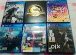 6 CD's for PS 4 Game - All New and Working