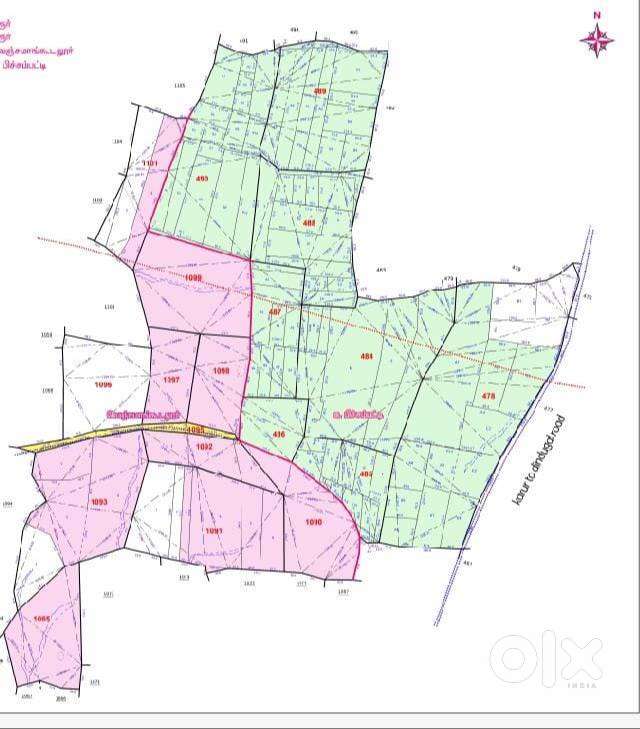 300 ஏக்கர் கரூர் மாவட்டதில் விற்பணை