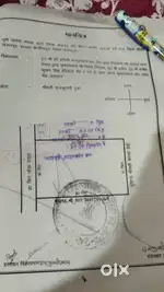 20 feet ki road par 36.6- 60 =244 plot