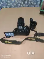 Nikon D5300 (DSLR) With 300mm lans, two battery and 128 memory card