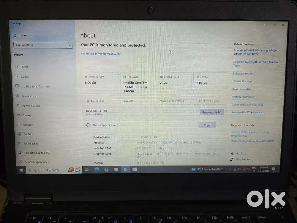 My Home Laptop Need to sell