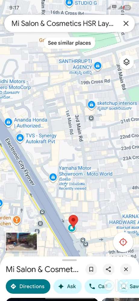 UnisexSalonCosmetic shop Sale