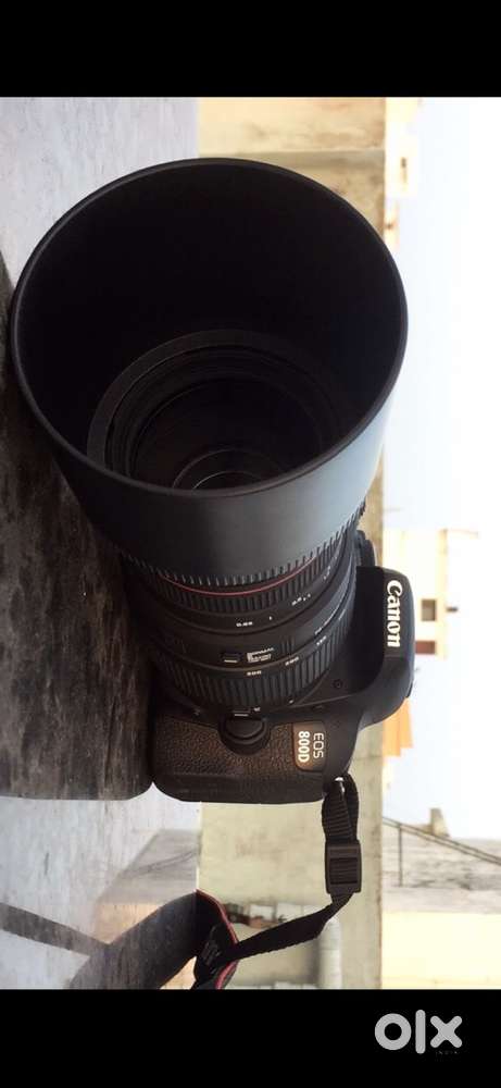 Canon 800d with sigma lens