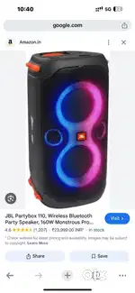 Jbl partbox 100 speaker