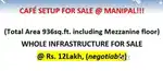 Fully setup Cafe For Sale in Manipal