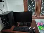 Samsung moniter cpu Zebronics keyboard dell