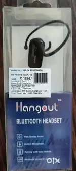 Hangout Bluetooth Headset (Unused)