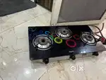 3-Year-Old Pigeon 3-Burner Gas Stove for Sale - Mint Condition!