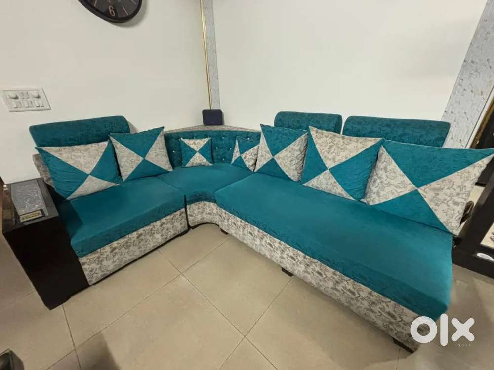 L shape sofa