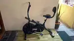 Dual action Air Bike for Home Exercise Brand Power Max BU 201