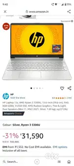 Hp laptop just 1 year old