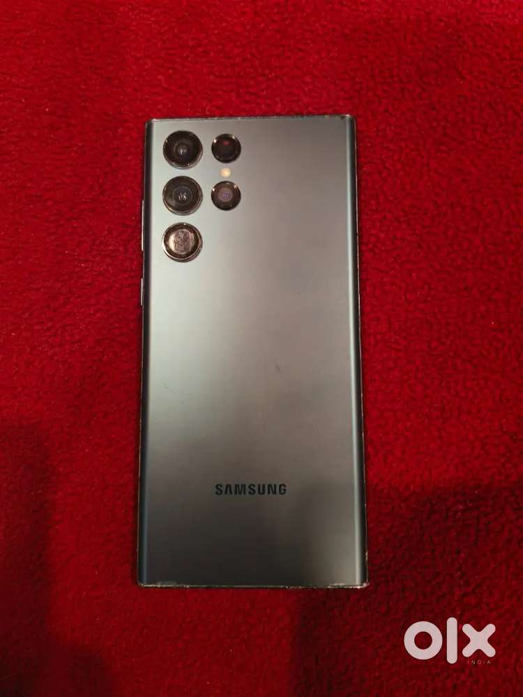 S22 ultra Gud condition, dslr like pictures premium leather case