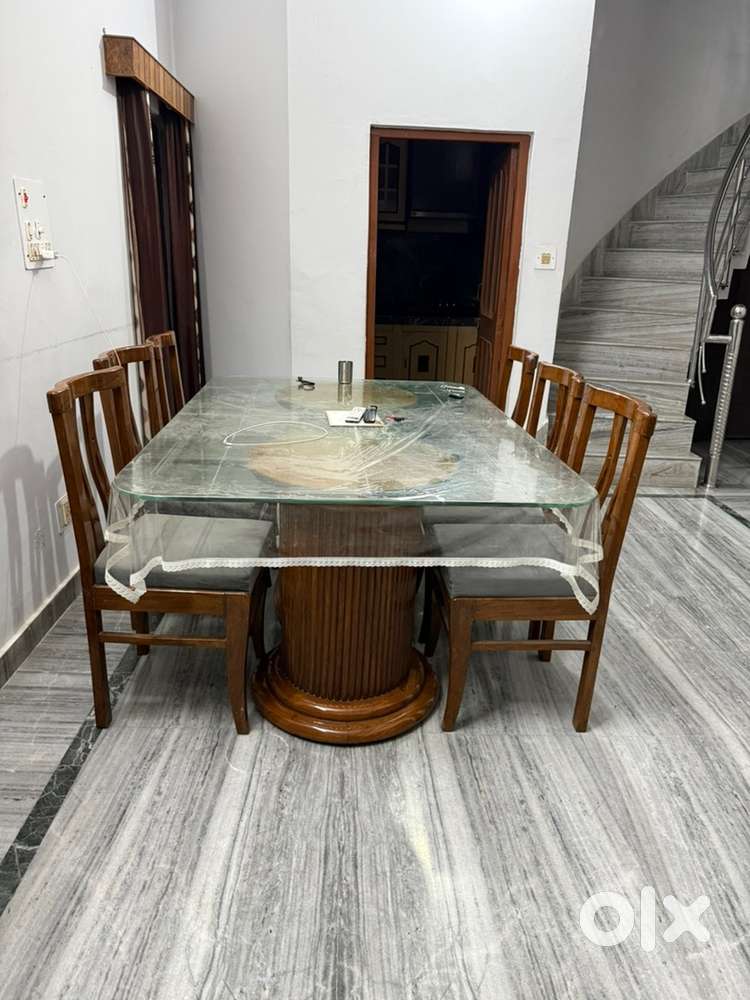 6 chair dining table