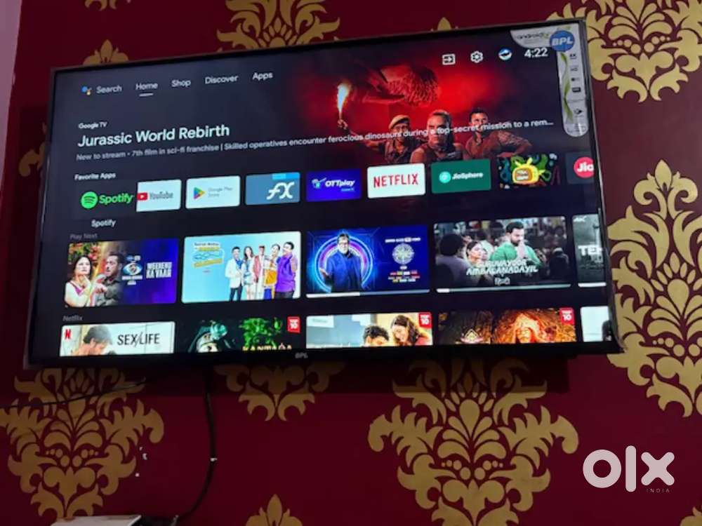 BPL Led tv 4k smart 50 inch