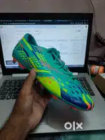 Football Sports Shoes Vector python green