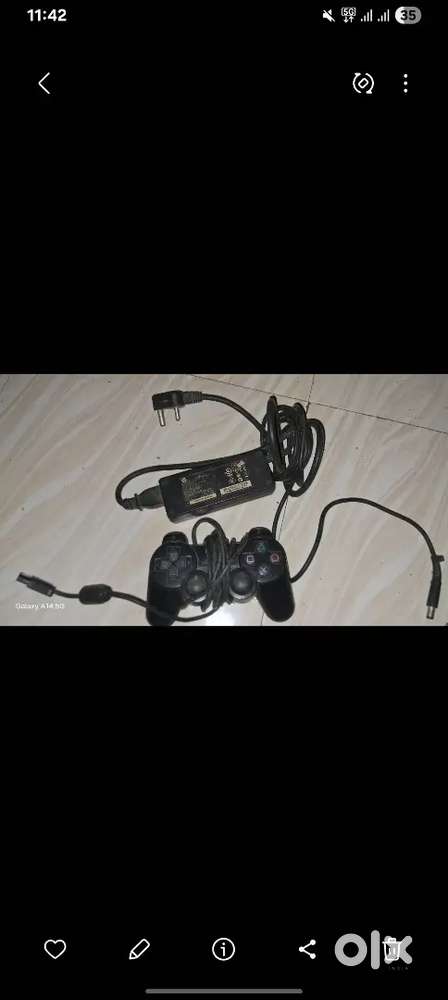 Hp Laptop charger and ps2 consoul from sell