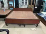 Standard height unused new double bed without storage 6*6 ft available