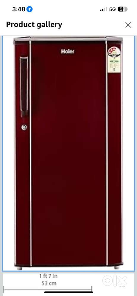 Haier 190 L 3 Star Fridge