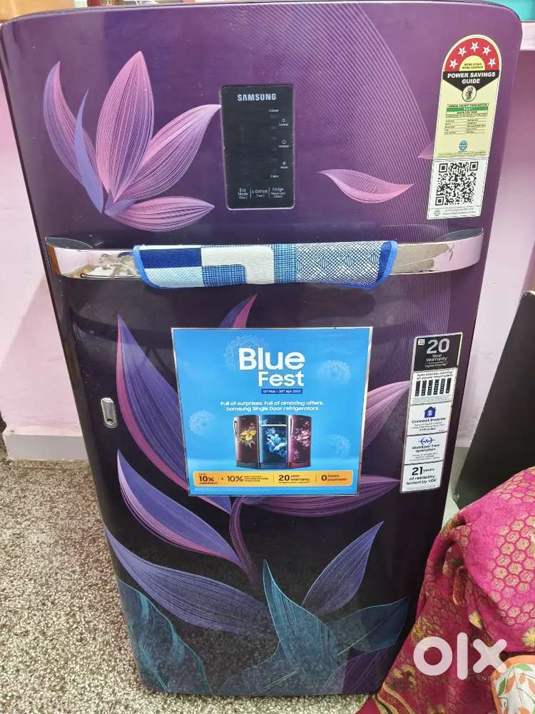 Samsung 189lit 5 star refrigerator with Digi touch 5in1 cooling tech.