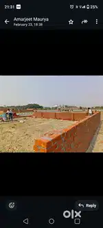 आगरा एक्सप्रेसवे के पास मोहन रोड मेंन रोड से लगी हुई साइट