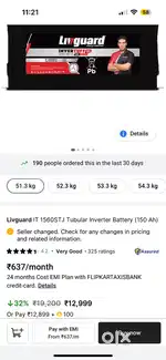 Livguard inverter battery for sale
