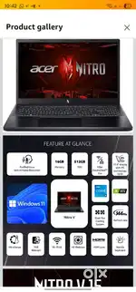 Acer nitro V i15 13r gen and RTX 4050 graphic card