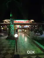 Restaurant for rent and property available for putting wooden huts, al