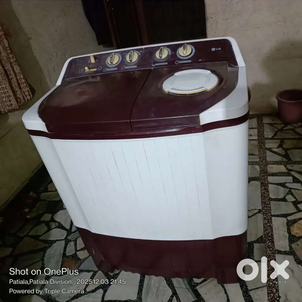 LG 7.5 kg very good condition washing machine semi