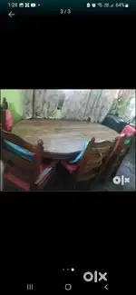 PURE SAGWAN DINING TABLE WITH CHAIRS
