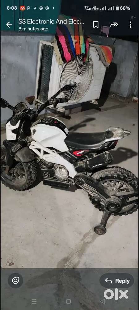 This is the kid bike in good condition and chargeable