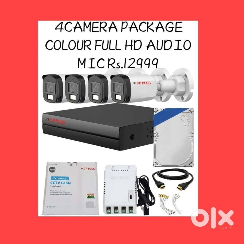 CCTV camera Rs,399 sale n install if u have material neat work