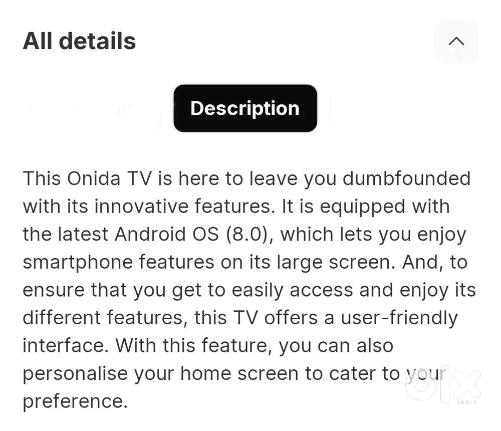 Google Certified 147.32 cm (55inch) Ultra HD (4K) LED Smart TV (58UIC)