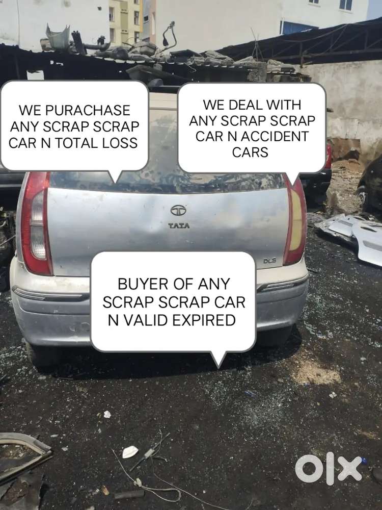 We buy all scrap car n valid expired cars n Total loss cars