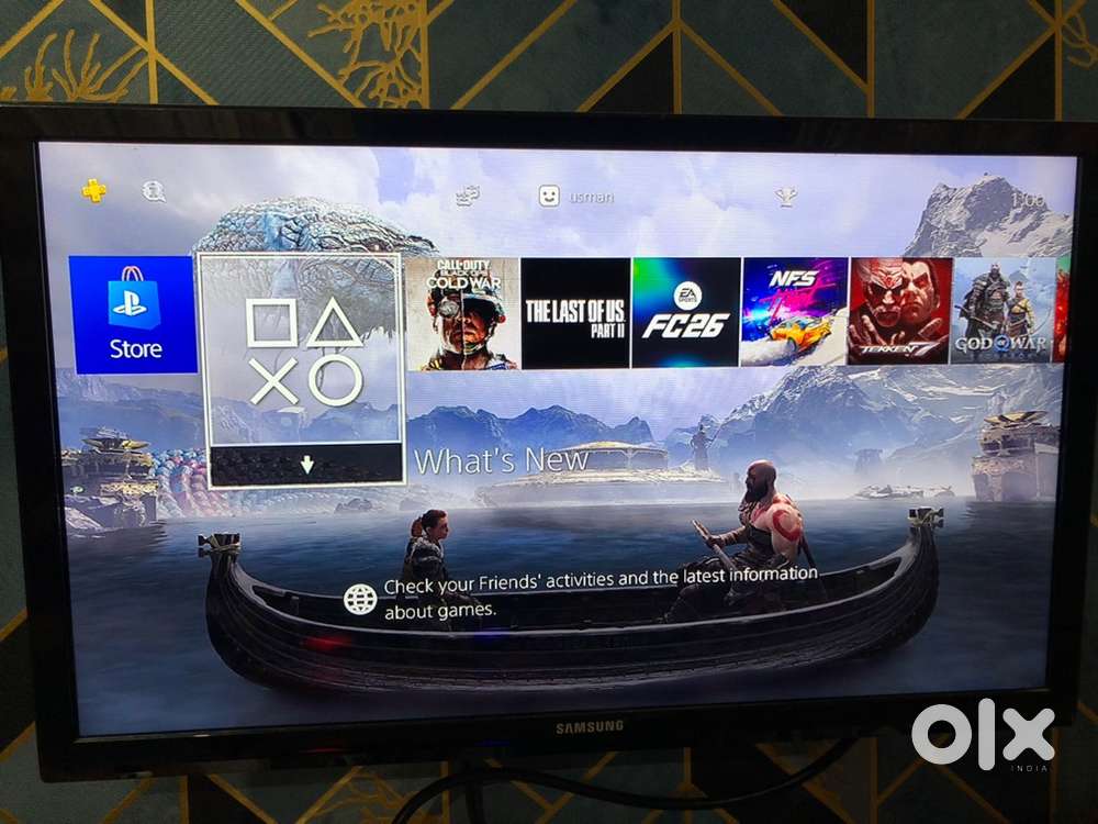 Ps4 pro with 2 controllers