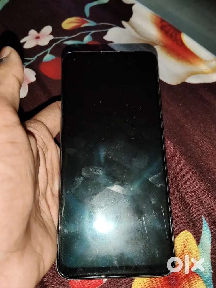Realme 8 colour black best condition
