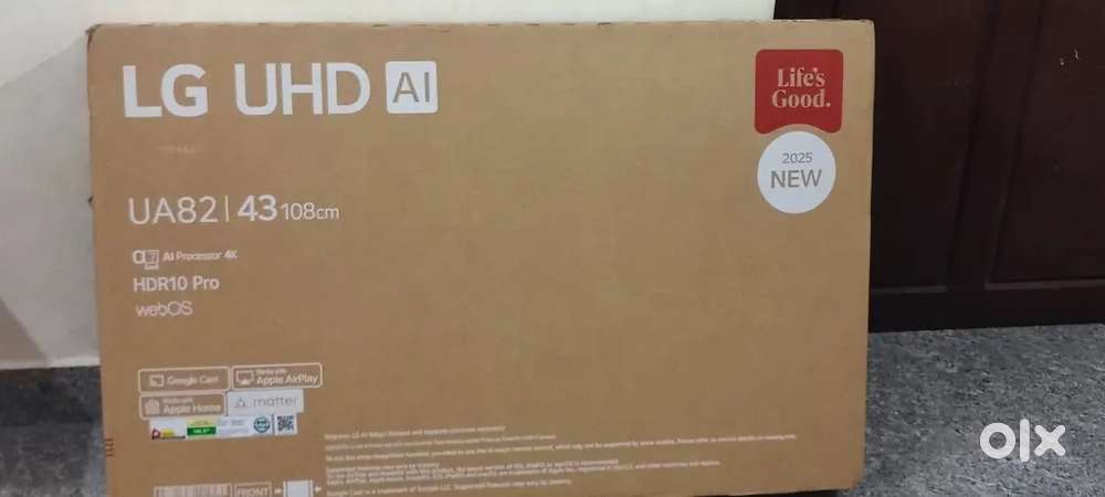 LG NEW 2025 model  43 INCH TV  for sale