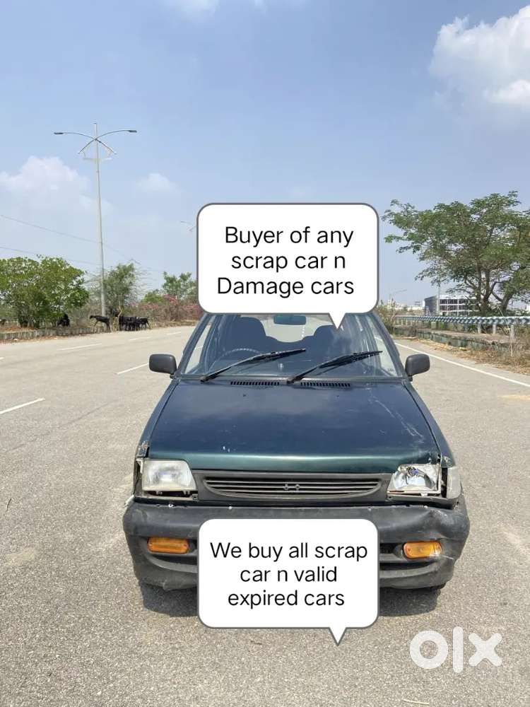 We buy all scrap car n valid expired cars n waste cars