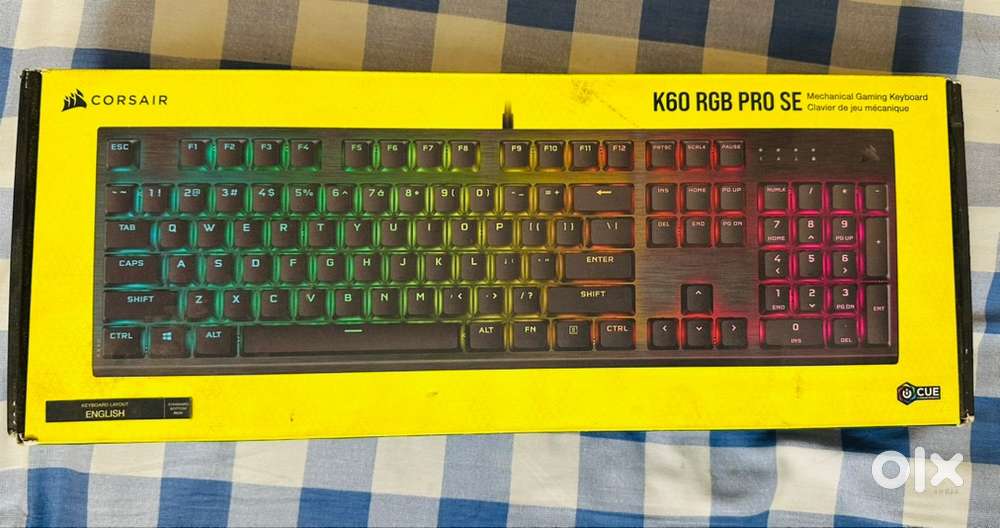 Corsair K60 RGB Pro Se Keyboard.
