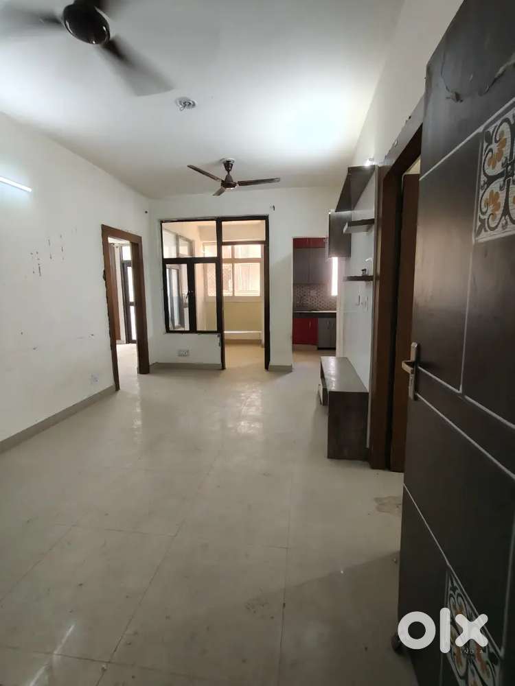 2BHK+ study room semi furnished