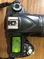Nikon D90 +flash light