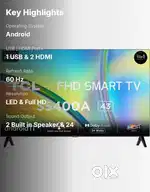 TCL LED 4K smart TV