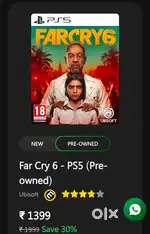 Farcry 6 ps5 disc