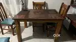 4 seated Dining table 1 month old