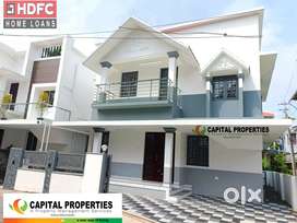 POSH വീട് (വൈറ്റില - എരൂരിൽ )-(3 Cent)- (3 BHK)- 1600 Sqft - 74 ലക്ഷം