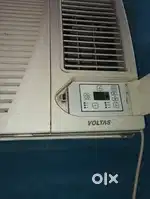 1.5 ton voltas window ac in perfect condition perfect cooling no isue