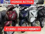 BRAND NEW HONDA ACTIVA @7,999/- DOWNPAYMENT