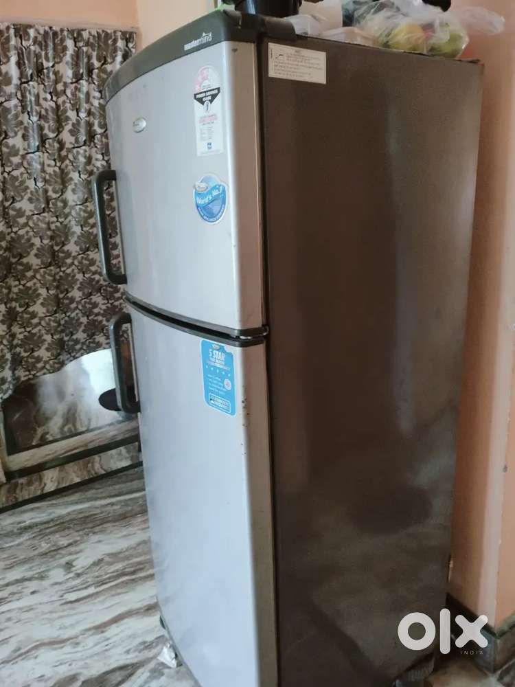 Double door Whirlpool fridge