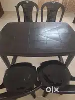 Chair and table