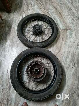 Royal Enfield BS6 orignal rim with tube and tyre