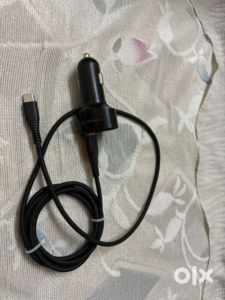 Car charger with cable (slow charger)
